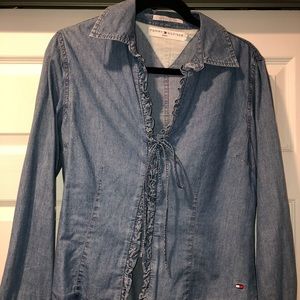 Tommy Hilfiger denim blouse
